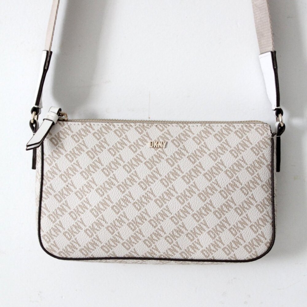 DKNY Bryant Demi Crossbody Bag Logo Print